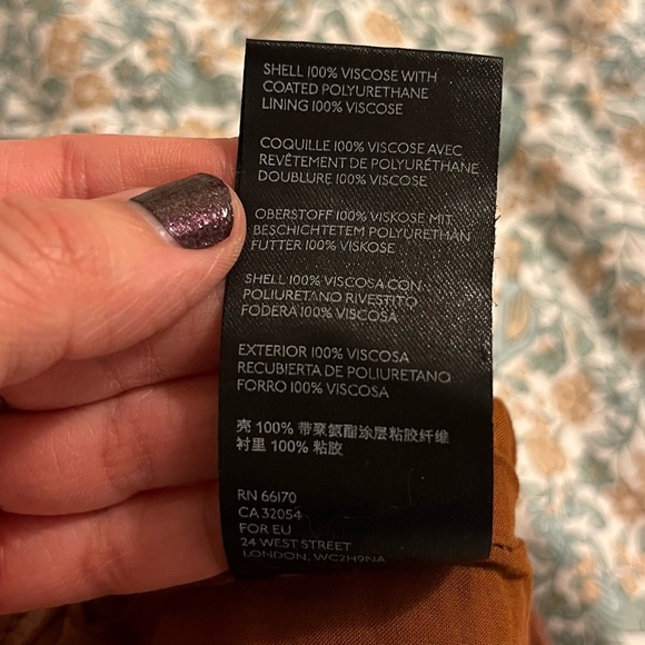 Free People Faux Leather Mini Skirt - Picture 6 of 6